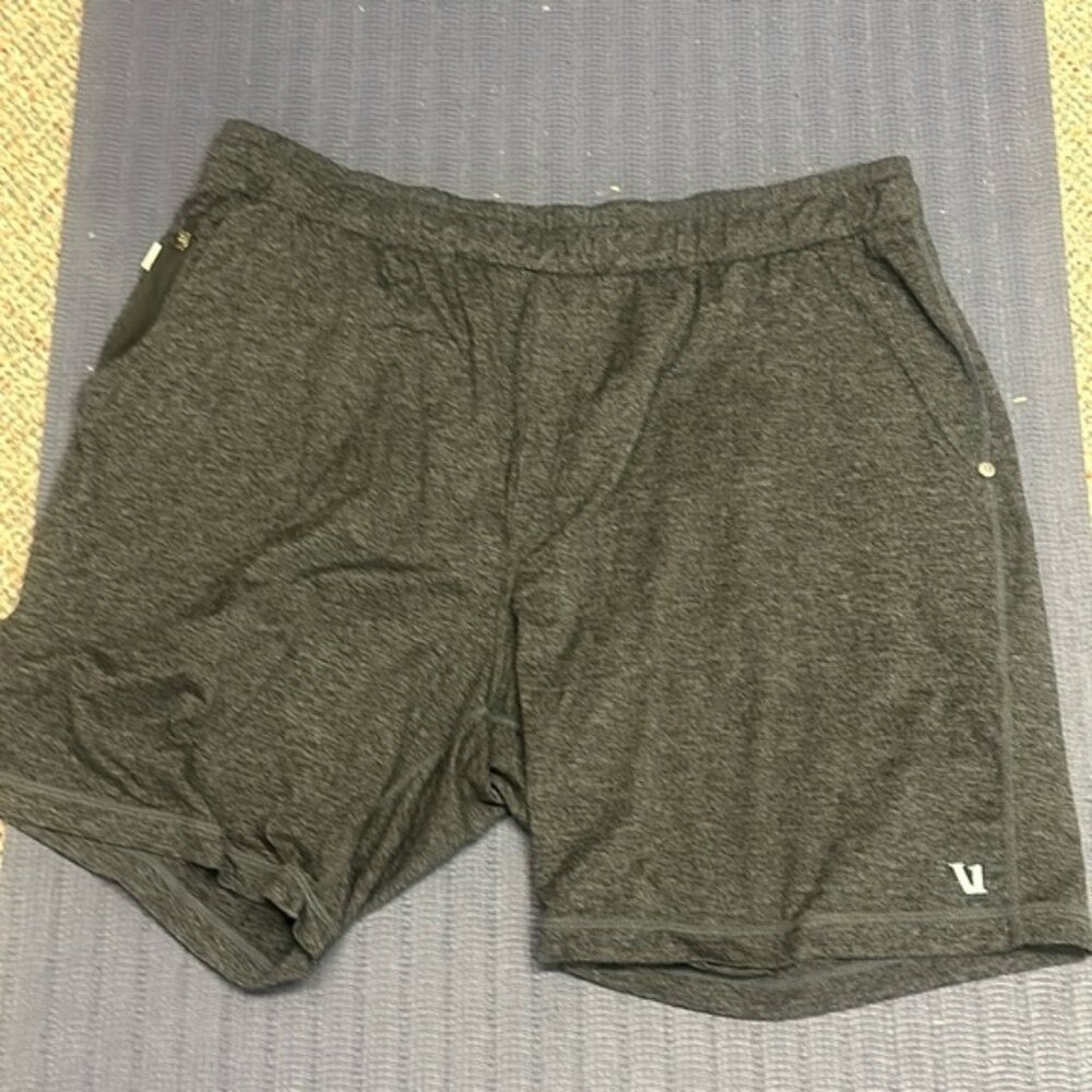 VUORI Athletic Shorts - Men's XXL (Color; Charcoal; VERY SOFT)